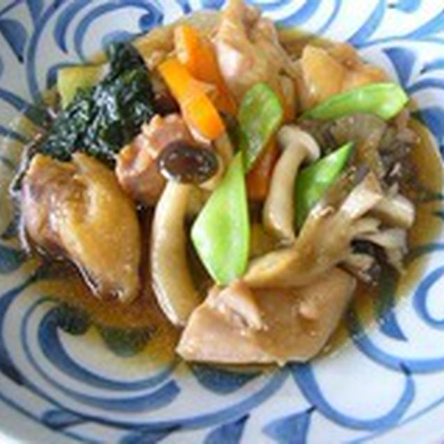 ご飯がすすむ!!鶏肉とたっぷり野菜のソース煮込