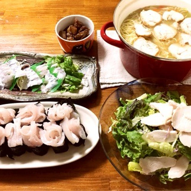 太刀魚お刺身で晩御飯、みにとまとでランパスランチ（三宮）コストコレポ（プライムビーフ）