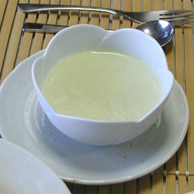 枝豆の冷たいスープ（レシピ）