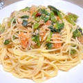 ツナとほうれん草のパスタ