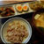 地味な朝食