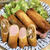 焼きそばとソーセージの春巻き