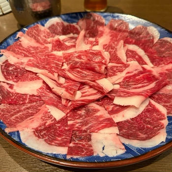 肉鍋と焼肉と。