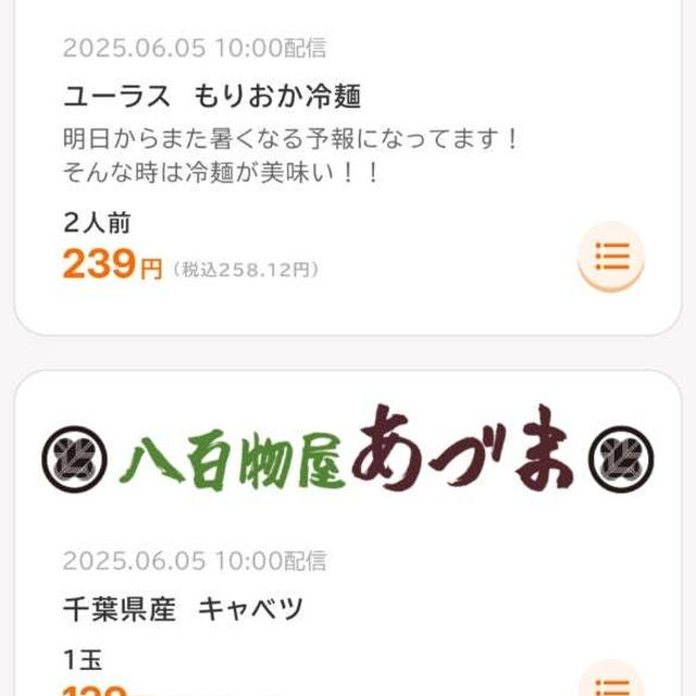 ロピアのアプリチラシ