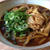白玉うどんで、熱々味噌煮込みうどん。