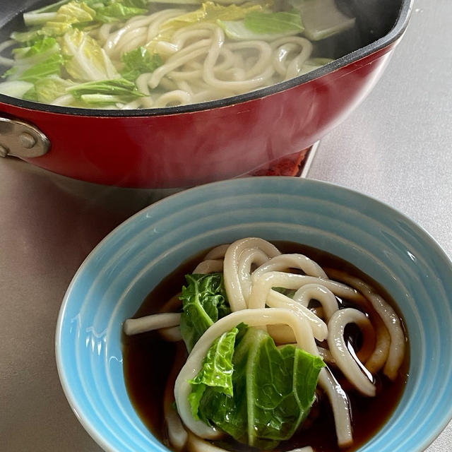 フライパン素うどん