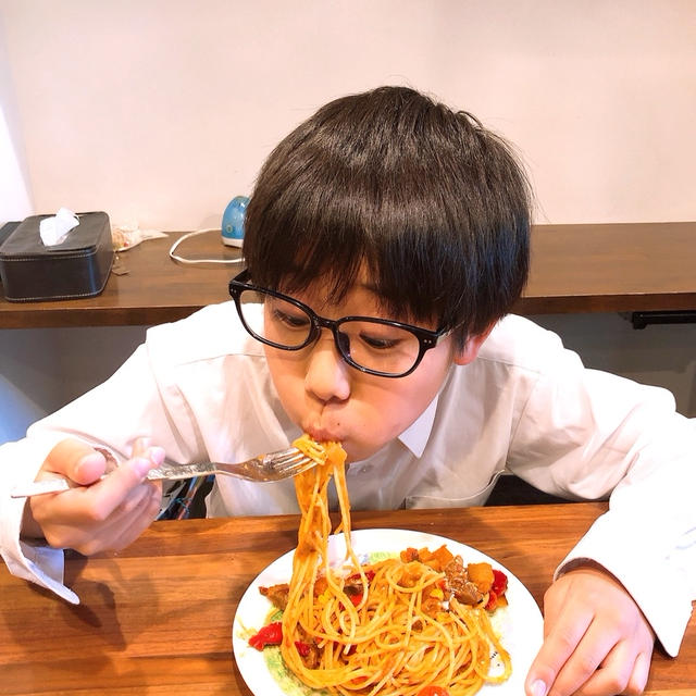 スパゲッティーでけんか。