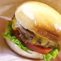 自家製チーズバーガーで晩ごはん＆失敗バゲット