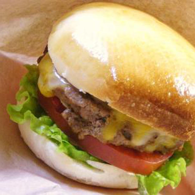 自家製チーズバーガーで晩ごはん＆失敗バゲット