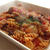 うずら豆とチキンのトマトソースパスタ