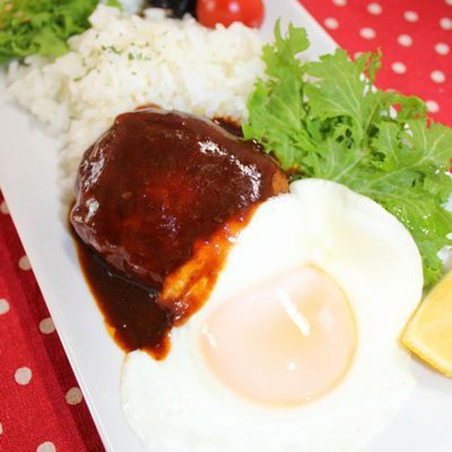 スマイルエッグnoロコモコプレートランチ♪