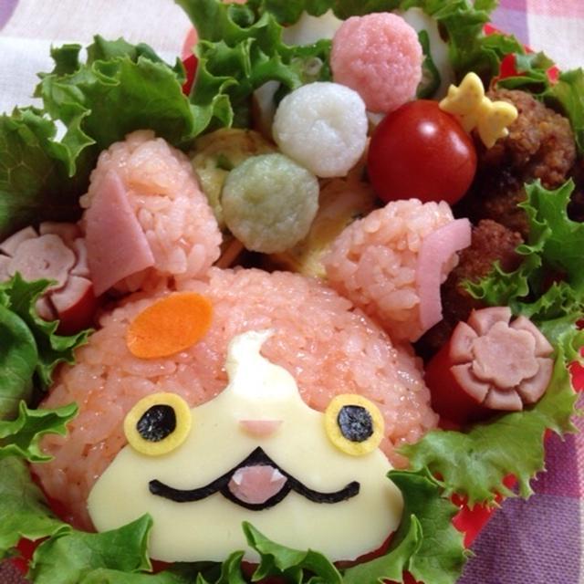 ジバニャン弁当(キャラ弁)