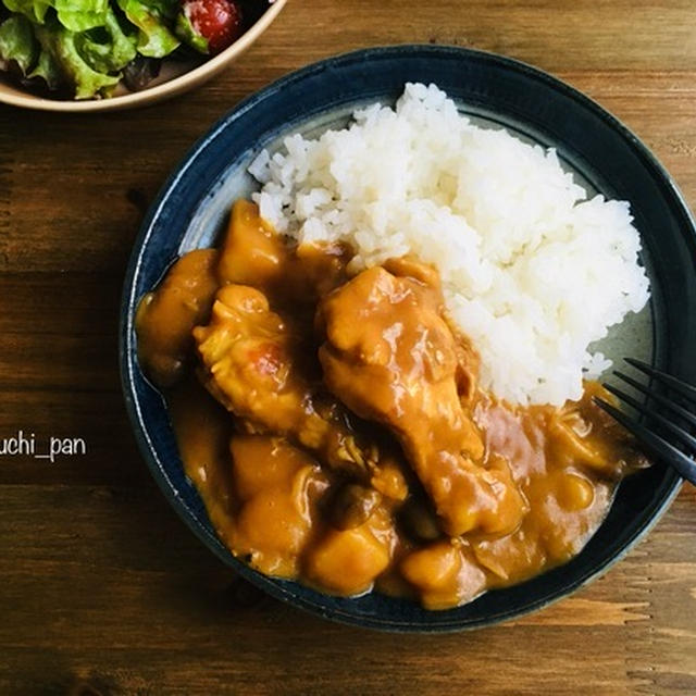 ローストチキンはこうなります。