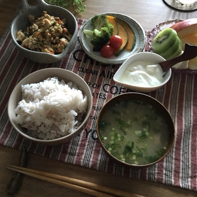 大好物な納豆de朝ごはん♪…最近気づいた嬉しいこと。
