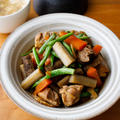 【レシピ】根菜たっぷり。ご飯に合う＾＾『甘辛鶏ごぼう煮 』