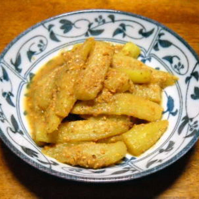 なすの胡麻酢和え