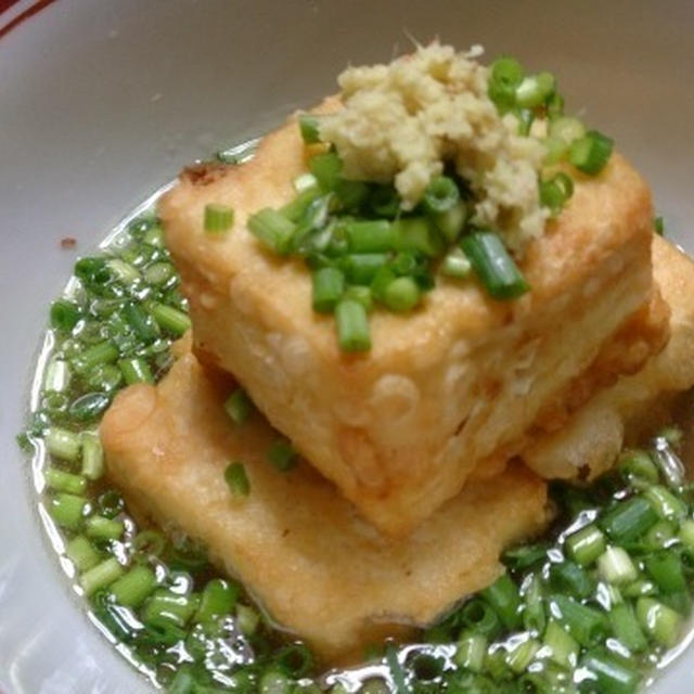 野郎飯流・シンプルな揚げ出し豆腐