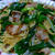 ねぎっぽい野菜3種で晩ご飯