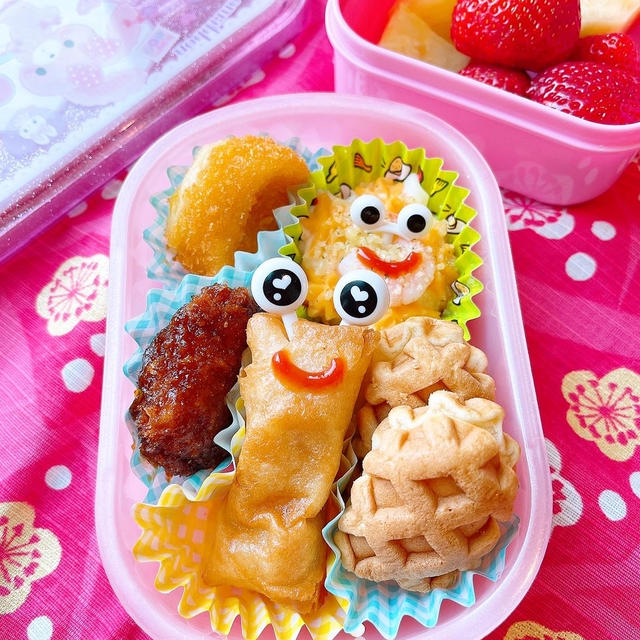 幼稚園弁当、まだあった！！