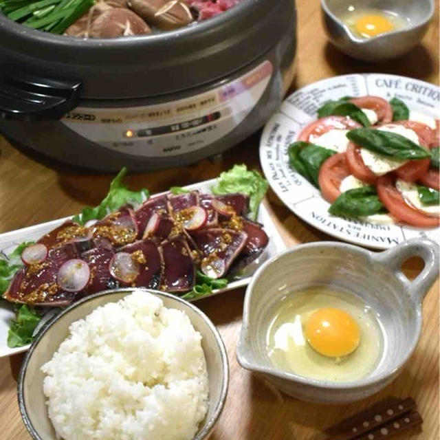 遠征後の晩ごはん♪