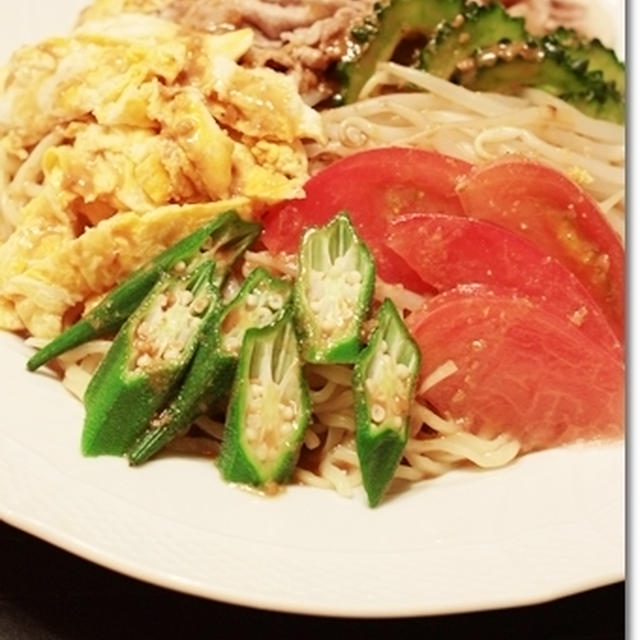 冷しゃぶ de 冷やし中華♪