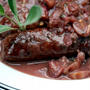 Sausage & Grapes Braised in Red Wineソーセージとブドウの赤ワイン煮込み