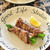 《糖質オフおかず：アスパラの牛肉巻きバターレモン醤油風味》と《蒸しキャベツ》となーさんがサザエった話