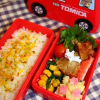 【園弁】チップふりかけのお弁当