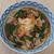 菜花入り豚肉うどん