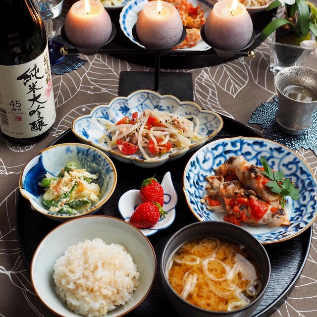 一汁三菜のヘルシーごはん
