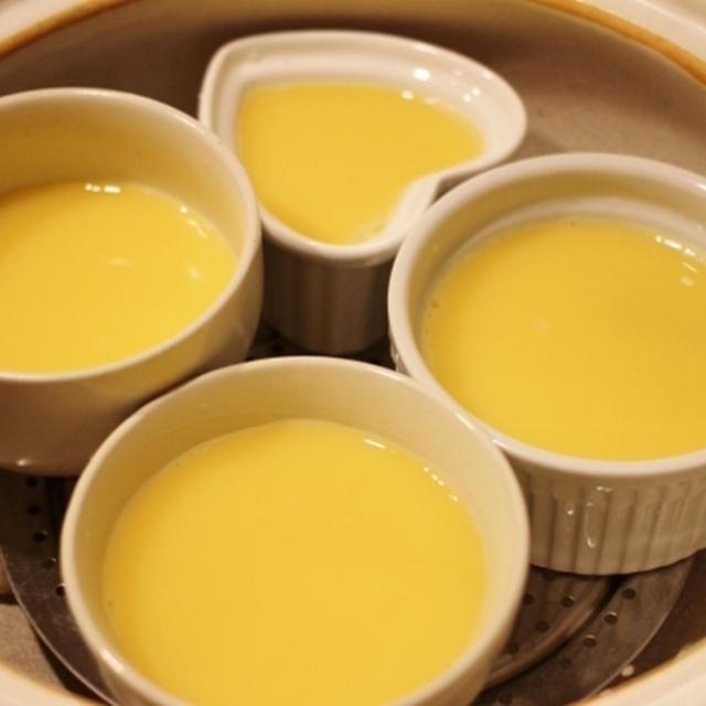 おすすめレシピ　土鍋で茶碗蒸し