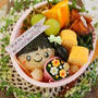 先生お誕生日おめでとうのお弁当。と、お友達とパンづくり♪