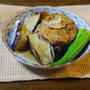 茄子とがんもどきで旬の煮びたし
