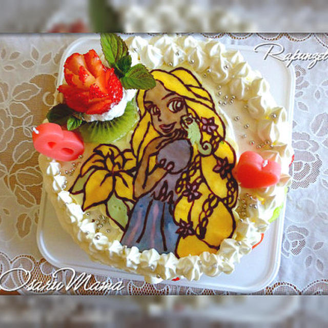 ☆プリンセスのキャラケーキ(ﾟ∀ﾟ;;)　ｴｯ？ｺﾚﾀﾞ～ﾚ？！☆