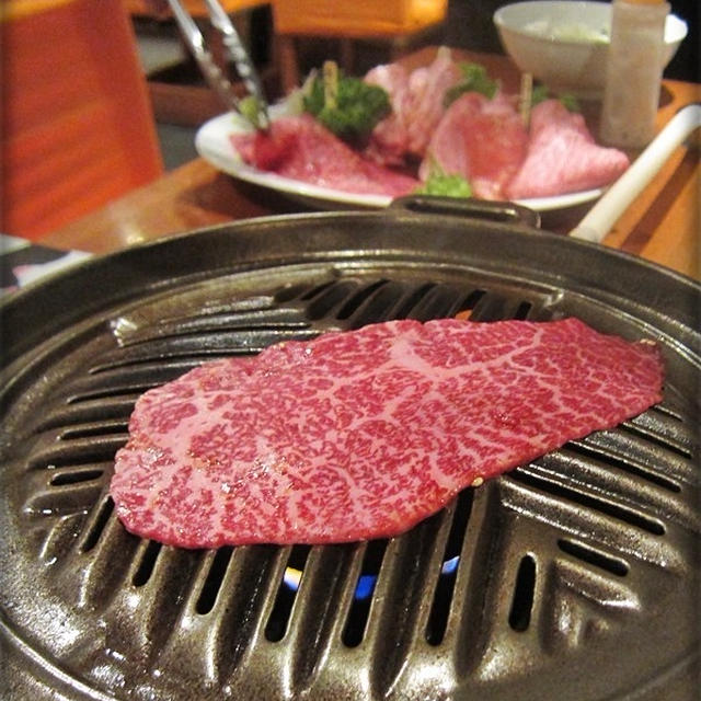 A5飛騨牛がこの値段？！絶品ホルモンごちゃまぜ焼も旨い～♪月島の超人気店ホルモン在市