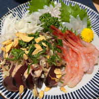 父の日の夕飯は「魚づくし」