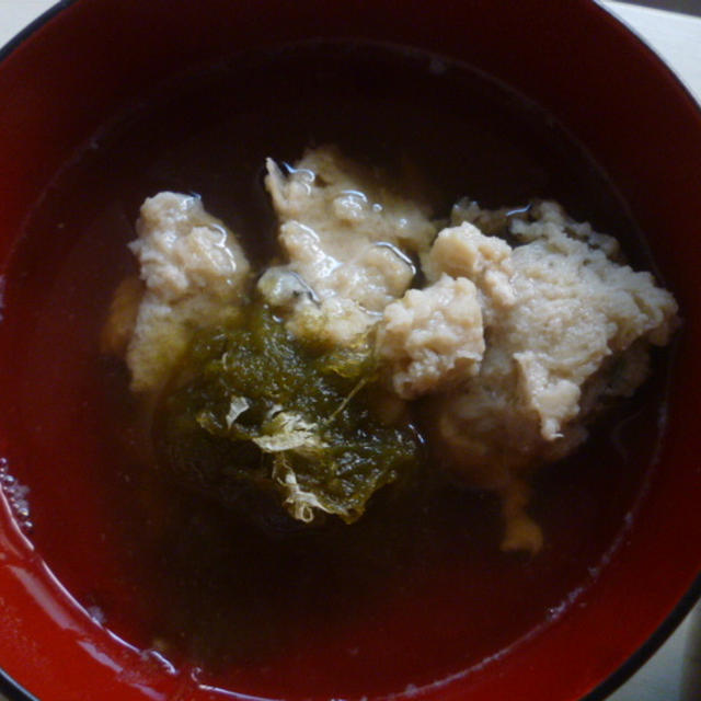 エソの自家製すり身汁 で朝ご飯 By ゆーれんママさん レシピブログ 料理ブログのレシピ満載