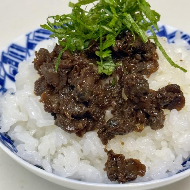 しじみの佃煮と飯