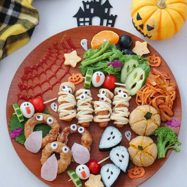 ハロウィンワンプレートごはん