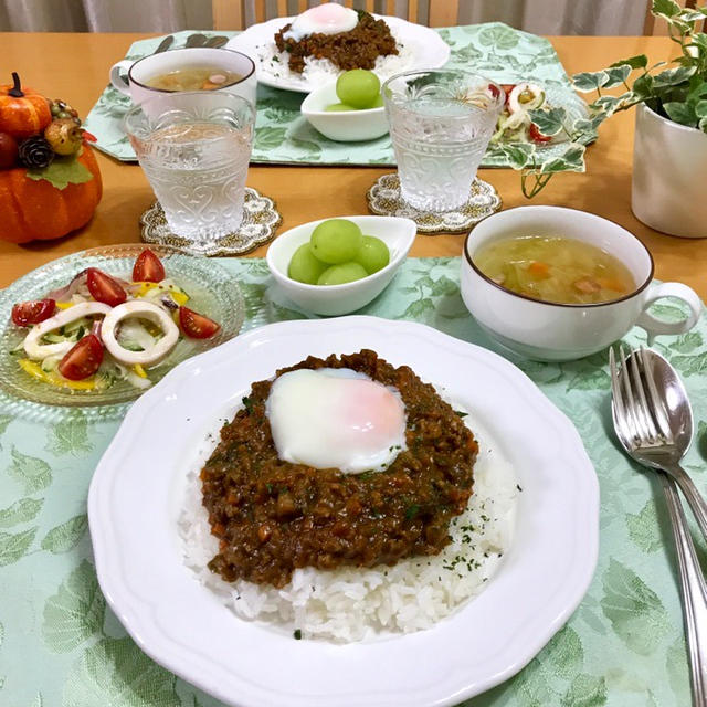 ５種野菜のキーマカレー♪