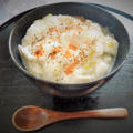 ◇おぼろ豆腐の白いマーボー丼