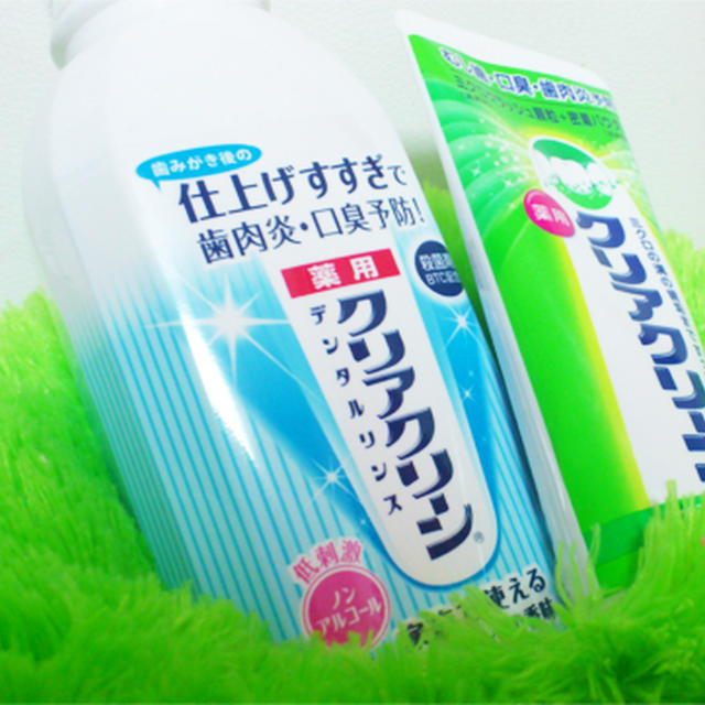 クリアクリーン ＆ クリアクリーン　デンタルリンス♪