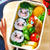 キャラ弁☆ピンクのパンダ海苔巻き弁当