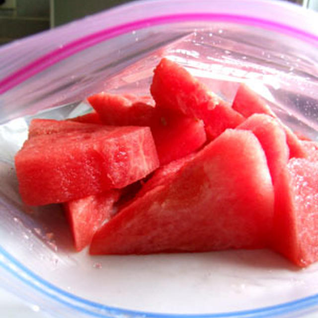 冷凍にして美味しくなる果物/  どうにかなるものですね