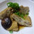 「油揚げの鶏ひき肉はさみ焼き煮」