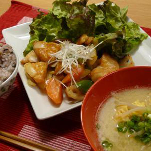 ☆鶏胸肉の甘酢あんかけ