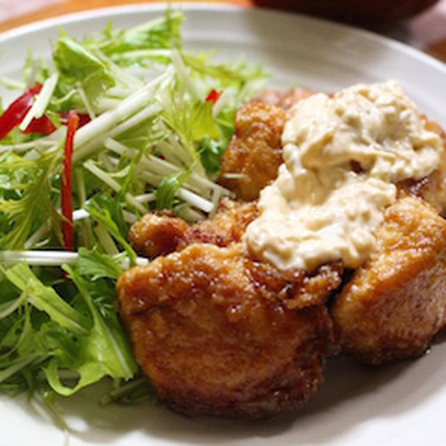 美味♪チキン南蛮☆タルタルソースは市販で手抜き♪