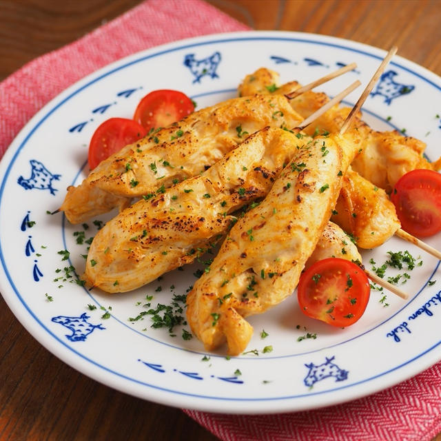 ささみのタンドリーチキン風焼き鳥、フーディストノート連載