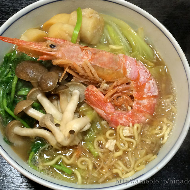 ＊ 海老の出汁香る『海鮮ラーメン』 ＊