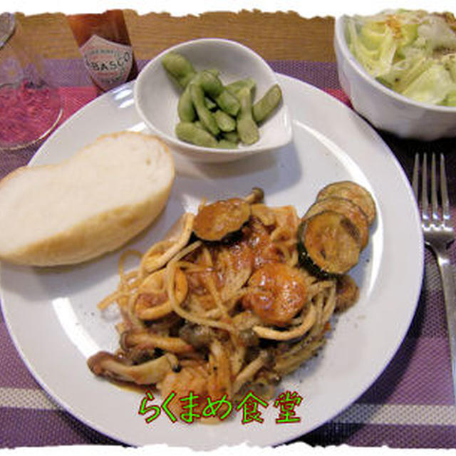久しぶりの【パスタ】定食＆【和ねんりんのバームクーヘン】♪